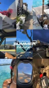 Summer Recap Capcut Template